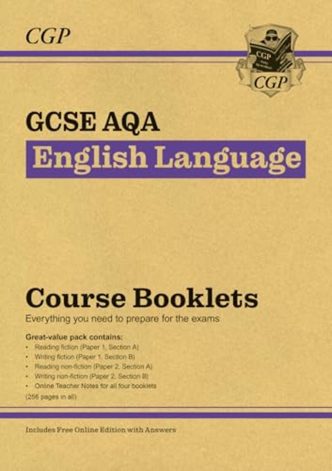 New GCSE AQA English Language Course Booklets Pack (for exams from 2026)