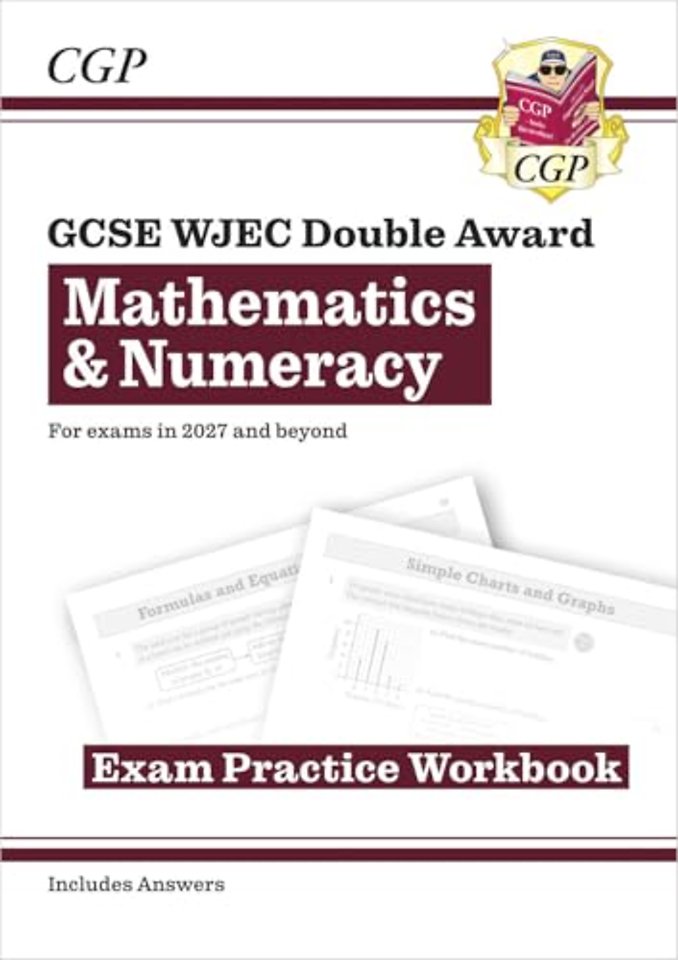 New GCSE WJEC Mathematics & Numeracy Double Award Exam Practice Workbook (For exams from 2027)