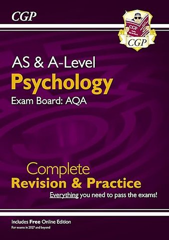 New A-Level Psychology: AQA Complete Revision & Practice with Online Edition (For exams from 2027)