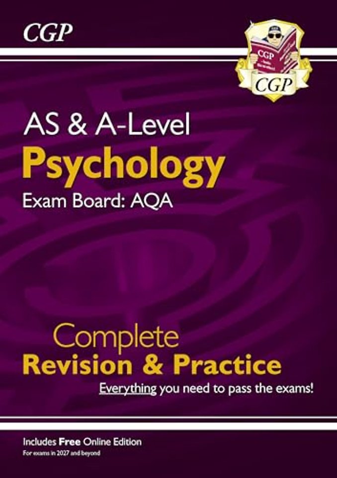 New A-Level Psychology: AQA Complete Revision & Practice with Online Edition (For exams from 2027)