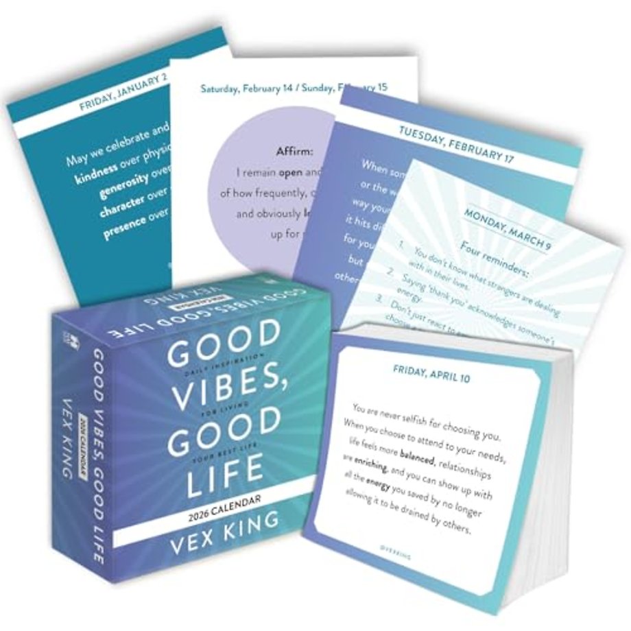 Good Vibes, Good Life Calendar 2026