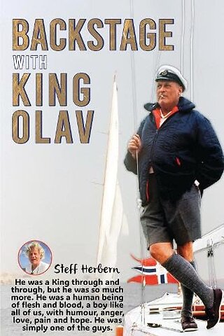 Backstage with King Olav