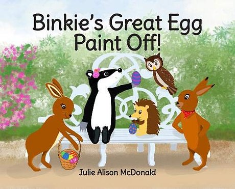 Binkie's Great Egg Paint Off!