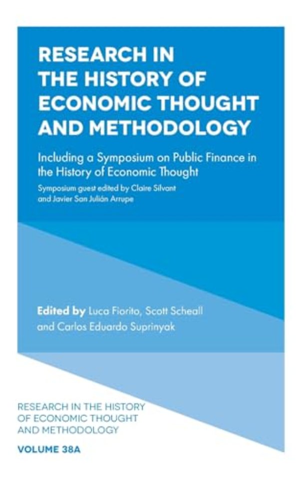 Research in the History of Economic Thought and Methodology