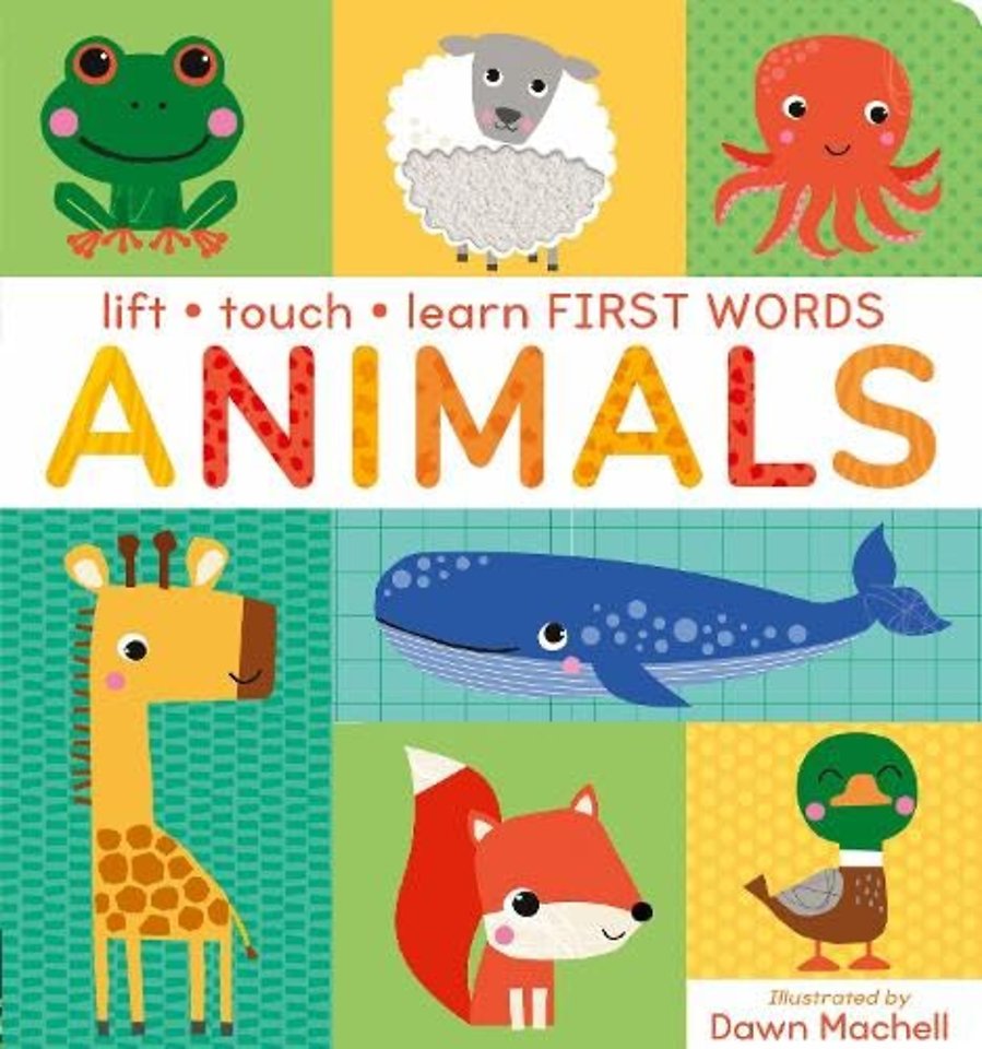 Lift, Touch Learn First Words: Animals