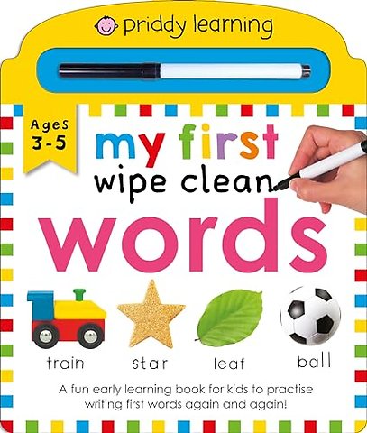 My First Wipe Clean: Words