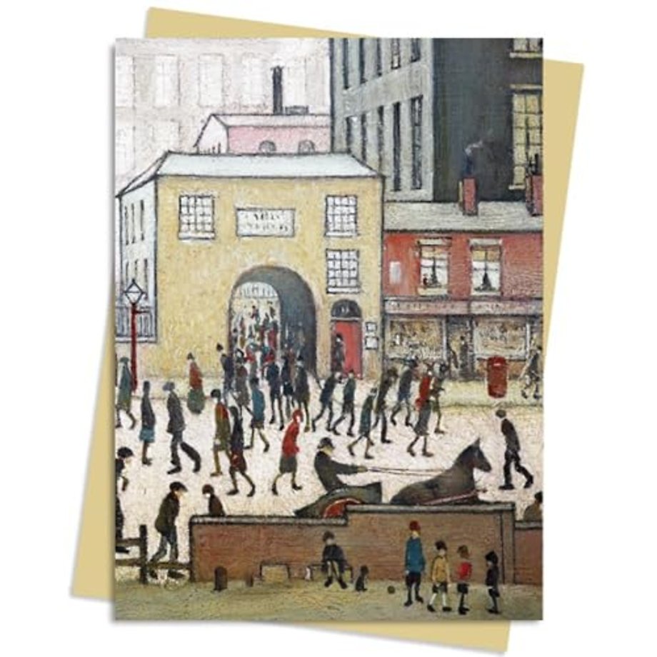 L.S. Lowry: Coming from the Mill Greeting Card Pack