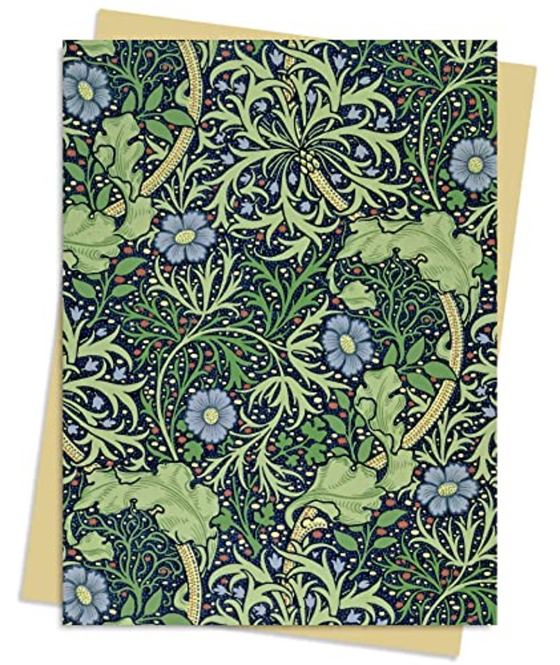 William Morris: Seaweed Wallpaper Greeting Card Pack