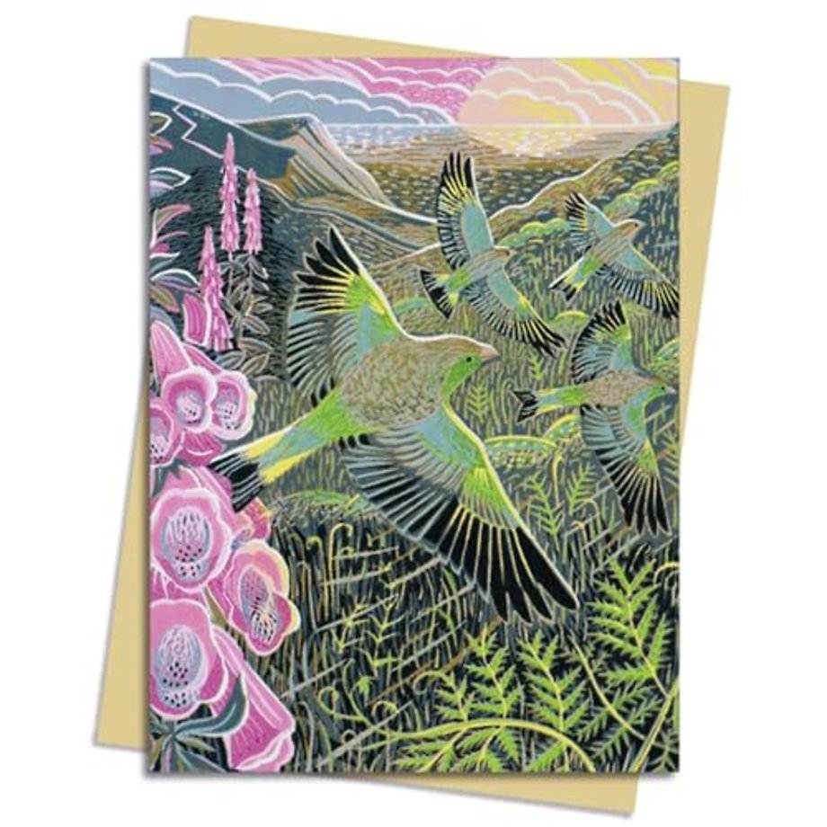 Annie Soudain: Foxgloves and Finches Greeting Card Pack