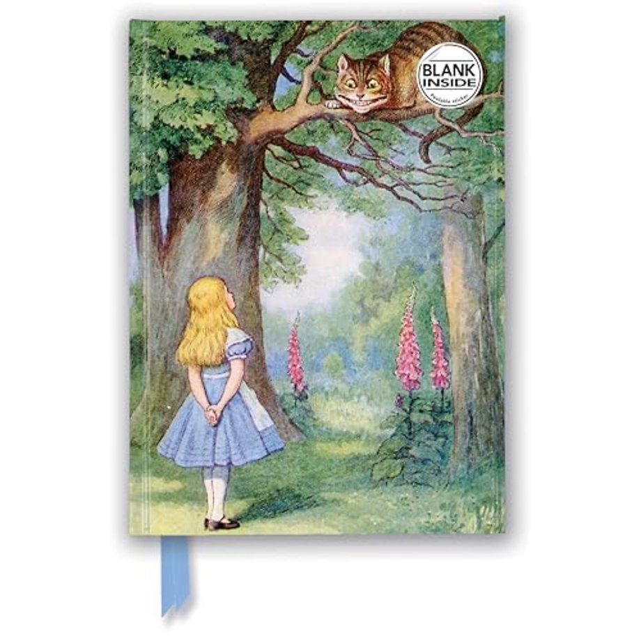 John Tenniel: Alice and the Cheshire Cat (Foiled Blank Journal)