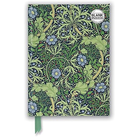 William Morris: Seaweed (Foiled Blank Journal)