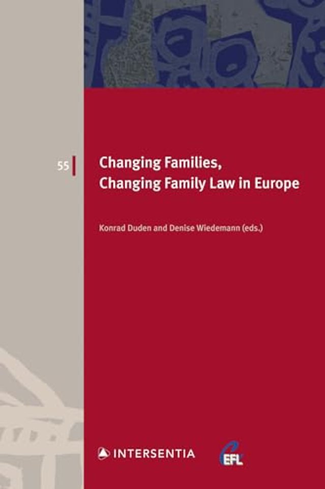 Changing Families, Changing Family Law in Europe