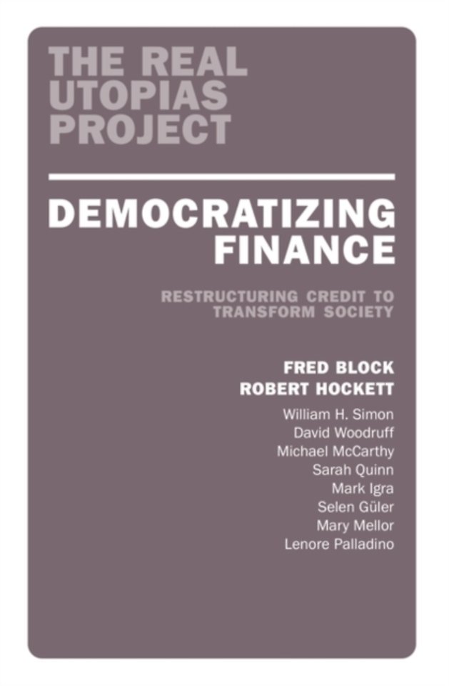 Democratizing Finance
