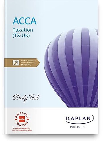 TAXATION (FA25) - STUDY TEXT