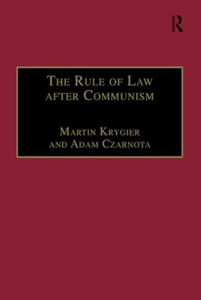 Rule of Law after Communism