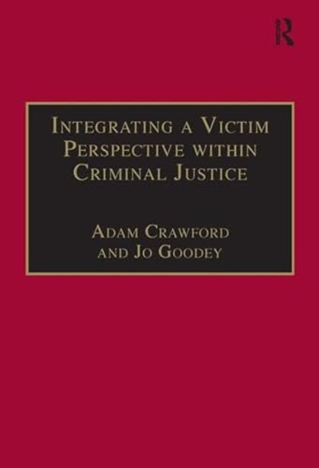 Integrating a Victim Perspective within Criminal Justice