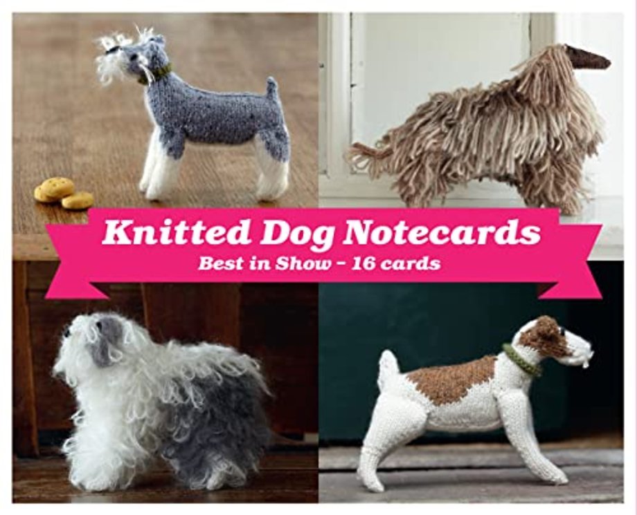 Best in Show Knitted Dog Boxed Notecards