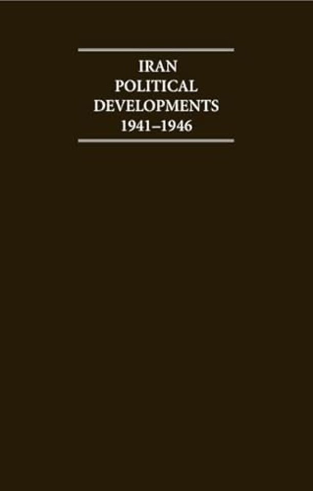 Iran Political Developments 1941–1946 13 Volume Hardback Set