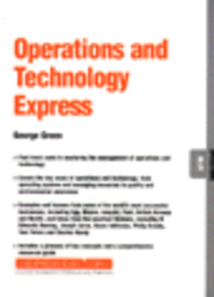 Operations and Technology Express - Operations & Technology 06.01
