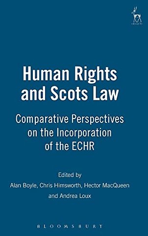 Human Rights and Scots Law