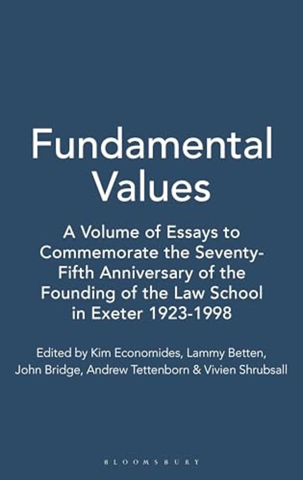 Fundamental Values