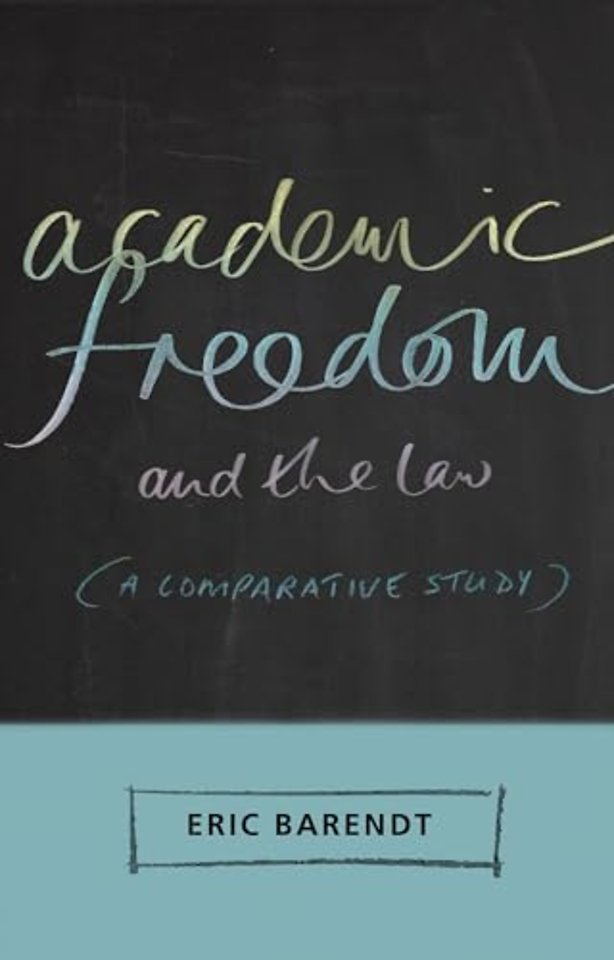 Academic Freedom and the Law