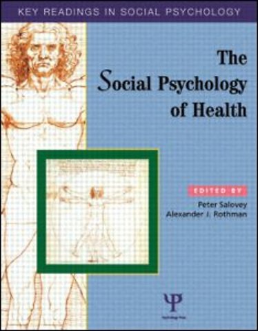 Social Psychology of Health
