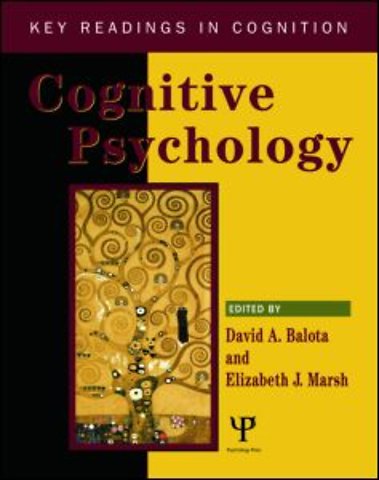 Cognitive Psychology
