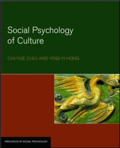 Social Psychology of Culture