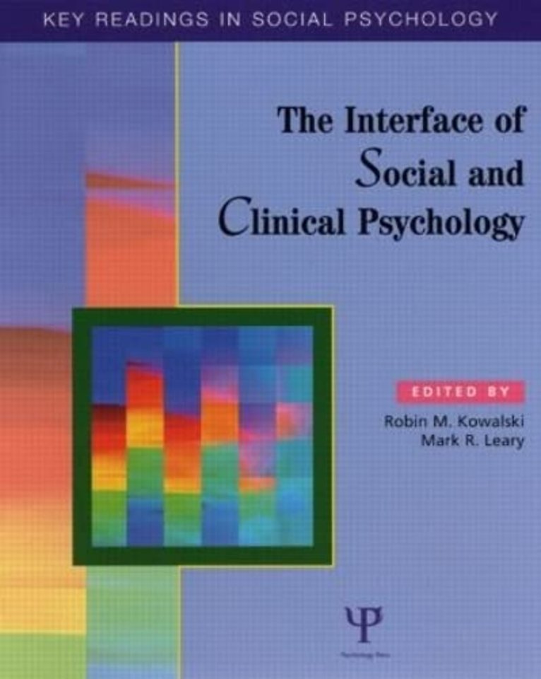 Interface of Social and Clinical Psychology
