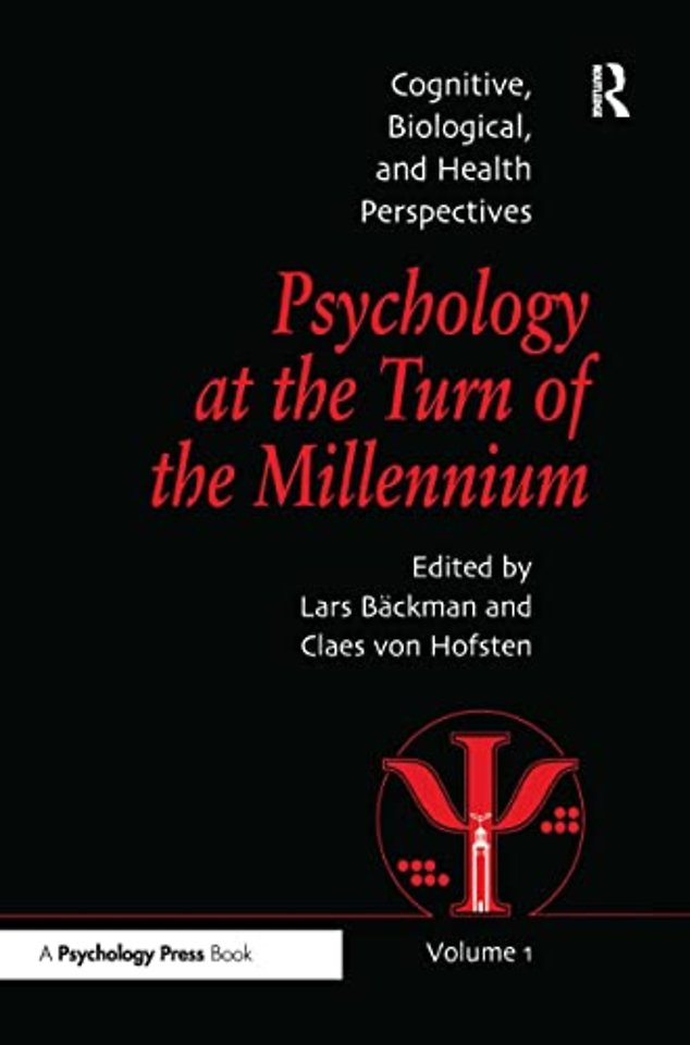 Psychology at the Turn of the Millennium, Volume 1