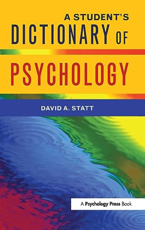 Student's Dictionary of Psychology
