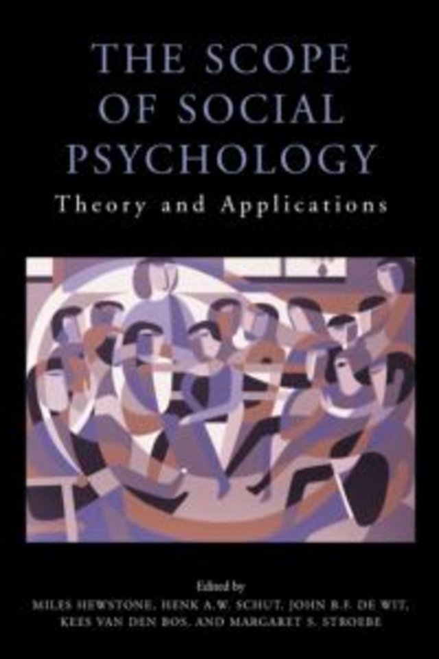 Scope of Social Psychology door Miles Hewstone Managementboek.nl