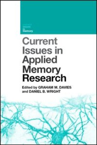 Current Issues in Applied Memory Research