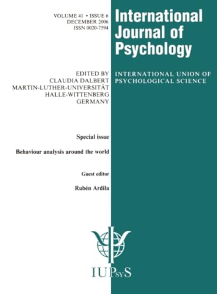 Behavior Analysis Around the World