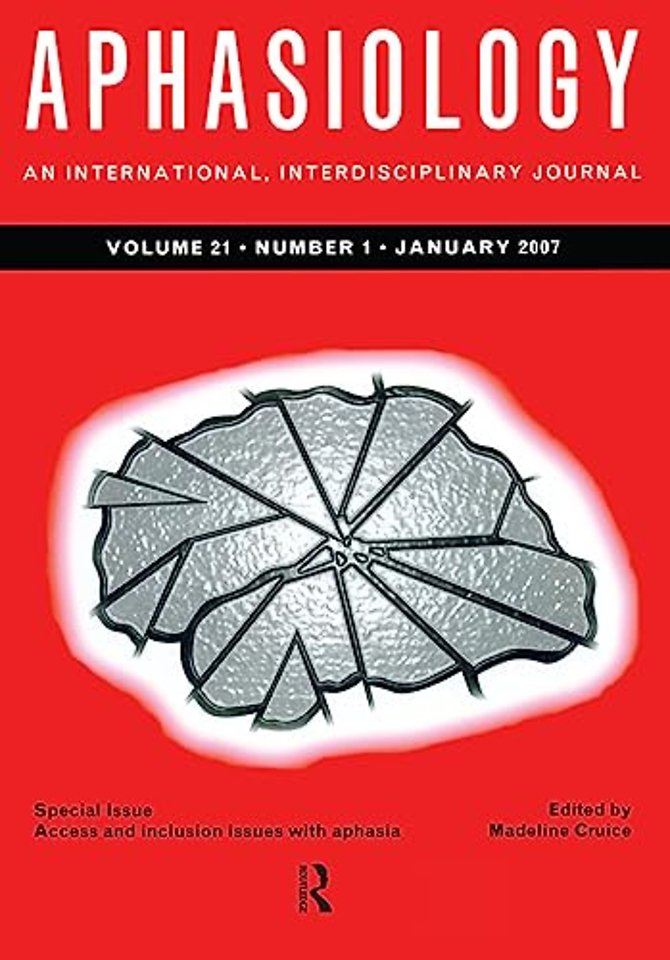 Access and Inclusion Issues with Aphasia