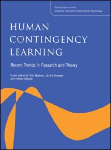 Human Contingency Learning: Recent Trends in Research and Theory