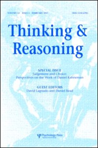 Judgement and Choice: Perspectives on the Work of Daniel Kahneman