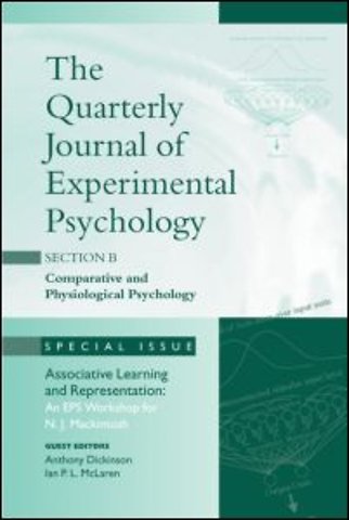 Associative Learning and Representation: An EPS Workshop for N.J. Mackintosh