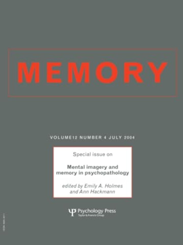 Mental Imagery and Memory in Psychopathology