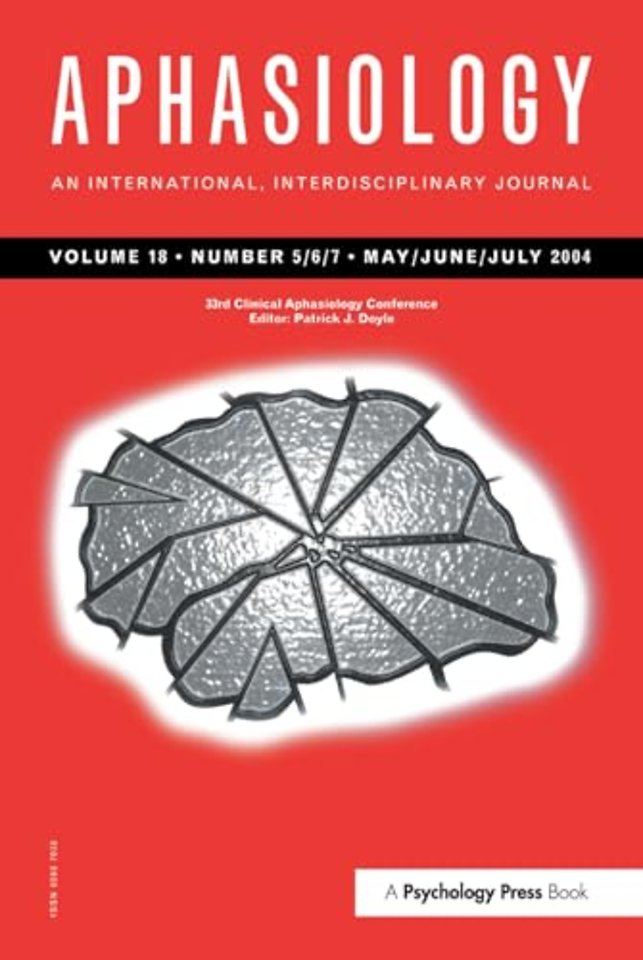 33rd Annual Clinical Aphasiology Conference