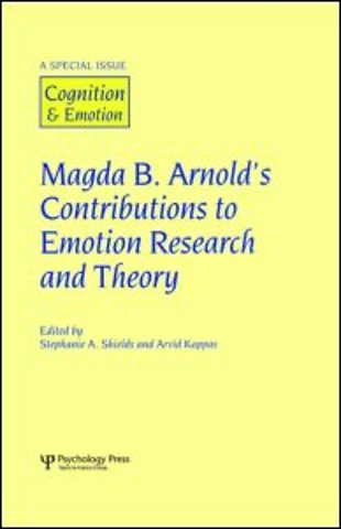 Magda B. Arnold's Contributions to Emotion Research and Theory