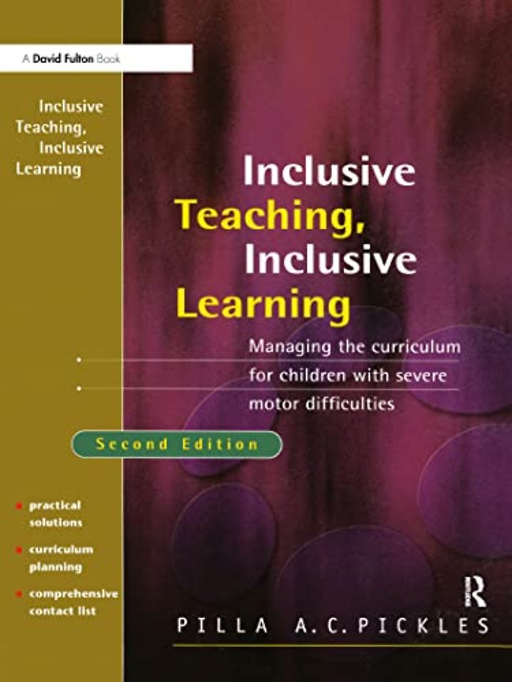 Managing the Curriculum for Children with Severe Motor Difficulties