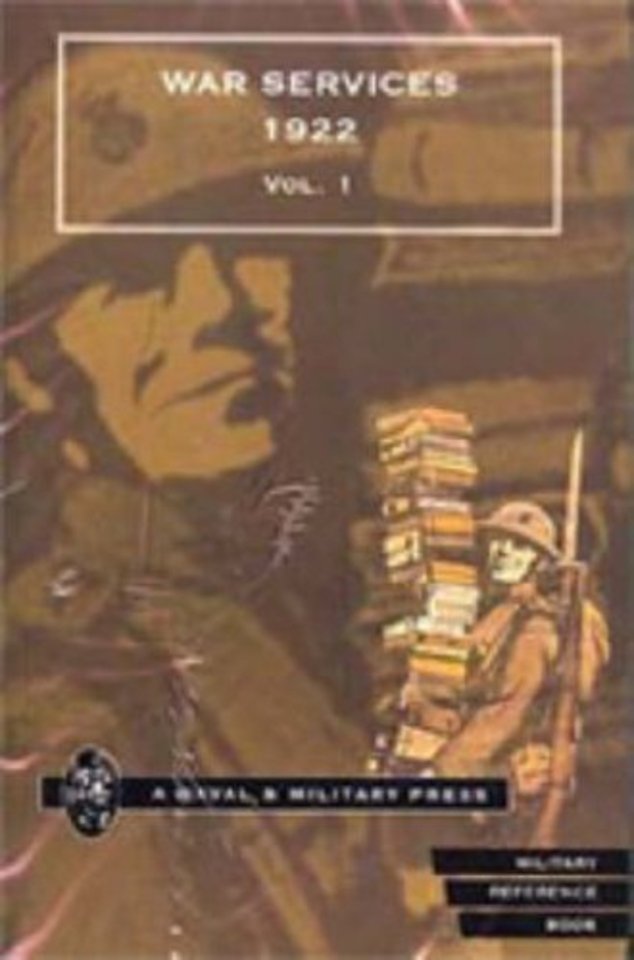 War Services 1922 (Corrected to 31 December 1922)