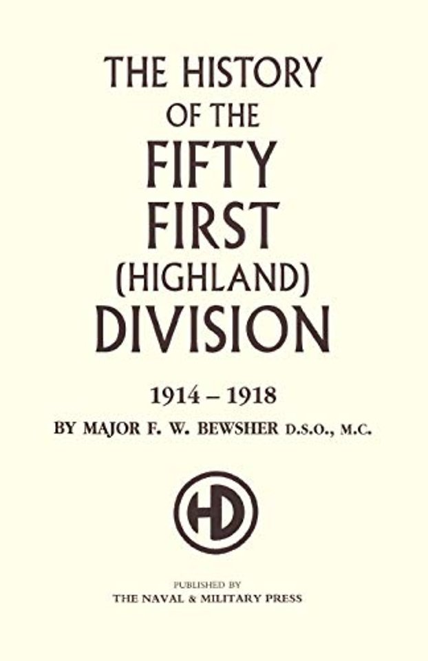 History of the 51st (Highland) Division 1914-1918