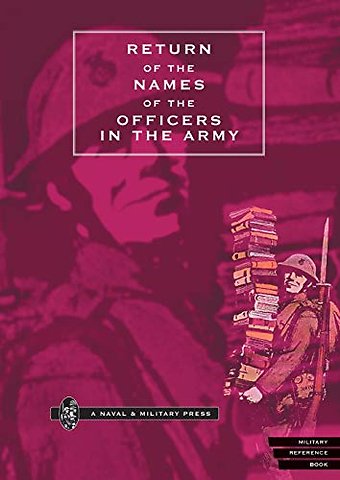 Return of the Names of the Officers in the Army Who Receive Pensions for the Loss of Limbs, or for Wounds Etc.