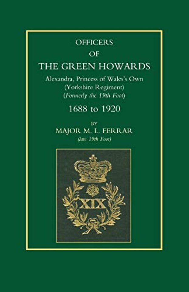 Officers of the Green Howards