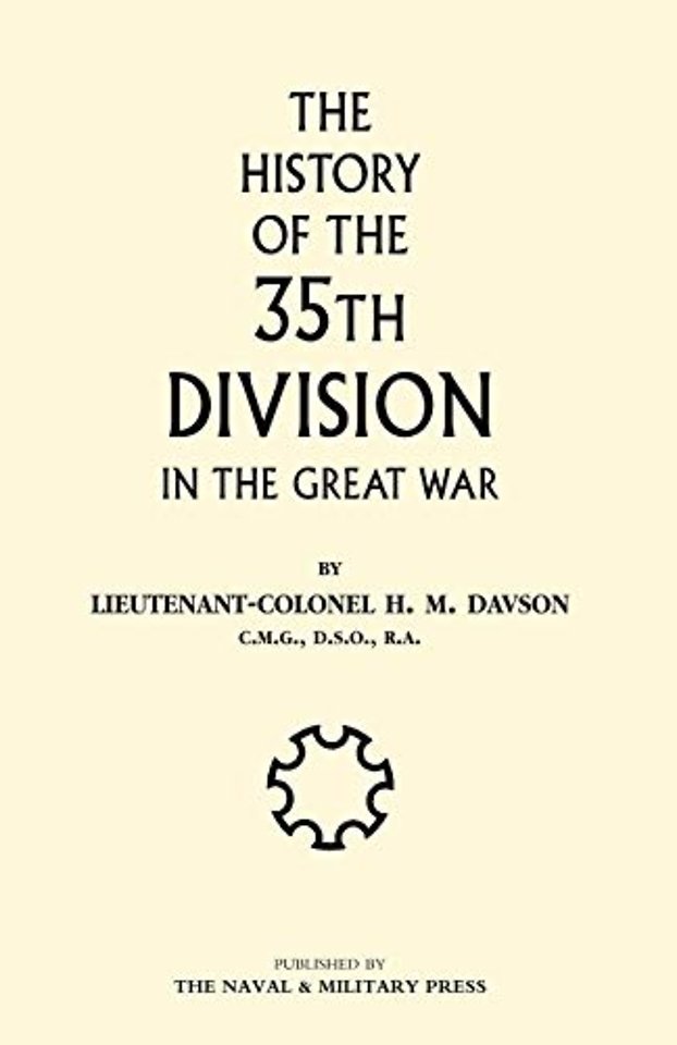History of the 35th Division in the Great War