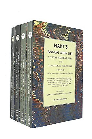 Hart's Annual Army List 1915