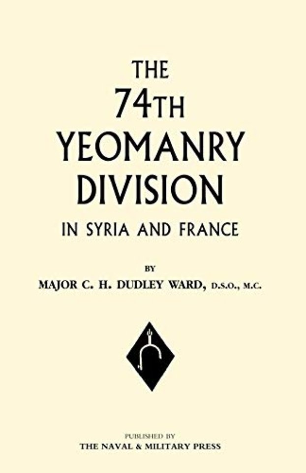74th (Yeomanry) Division in Syria and France